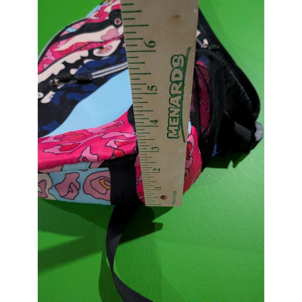 Moiso Sling Bag Camo Multicolor Crossbody Pink Purple Blue - Picture 4 of 9